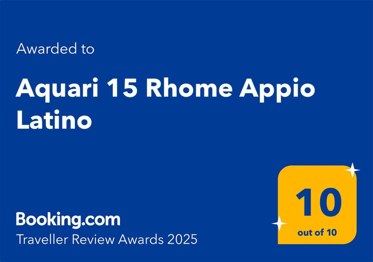 Aquari 15 Rhome Appio Latino Lejlighed *